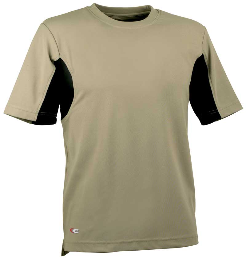 CAMISETA CARIBBEAN  BEIGE/NEGRO T-XXL (UU)