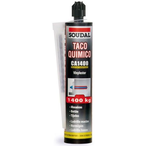 TACO QUIMICO VINYLESTYER CA1400 280 ML. SOUDAL