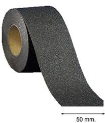 CINTA ANTIDESLIZANTE NEGRA 50 MM X 15 MT