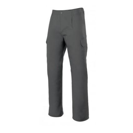 PANTALON MULTIBOLSILLOS SERIE 345 GRIS T-54 (UU)