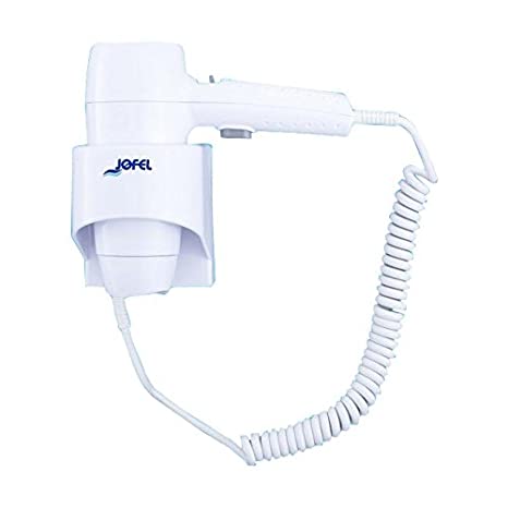 SECADOR PELO JOFEL AB68500 BLANCO 1200W C/ SOPORTE PARED JOFEL