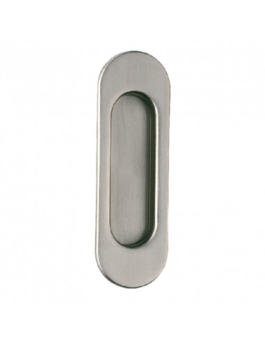 TIRADOR EMBUTIR OVAL INOX TE06