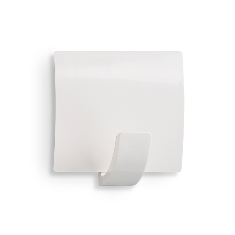 COLGADOR ADHESIVO CUADRADO BLANCO (2 UDS.) REF. 2310 (UU)