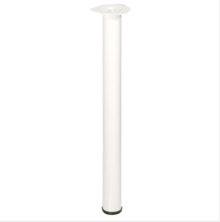 PATA REDONDA 60X710MM BLANCO (UU)